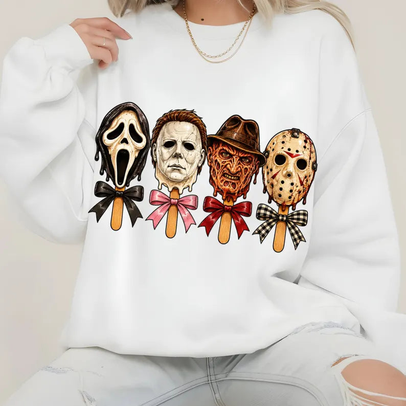Halloween Horror Characters Design Bundle β Spooky Movie-Inspired Digital PNG Graphics Collection