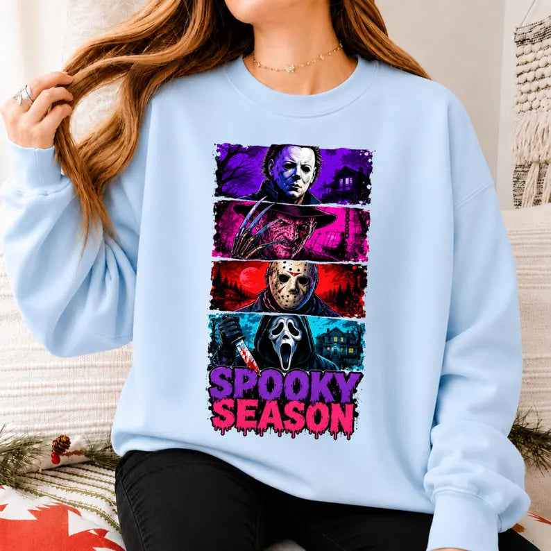 Halloween Horror Characters Design Bundle β Spooky Movie-Inspired Digital PNG Graphics Collection