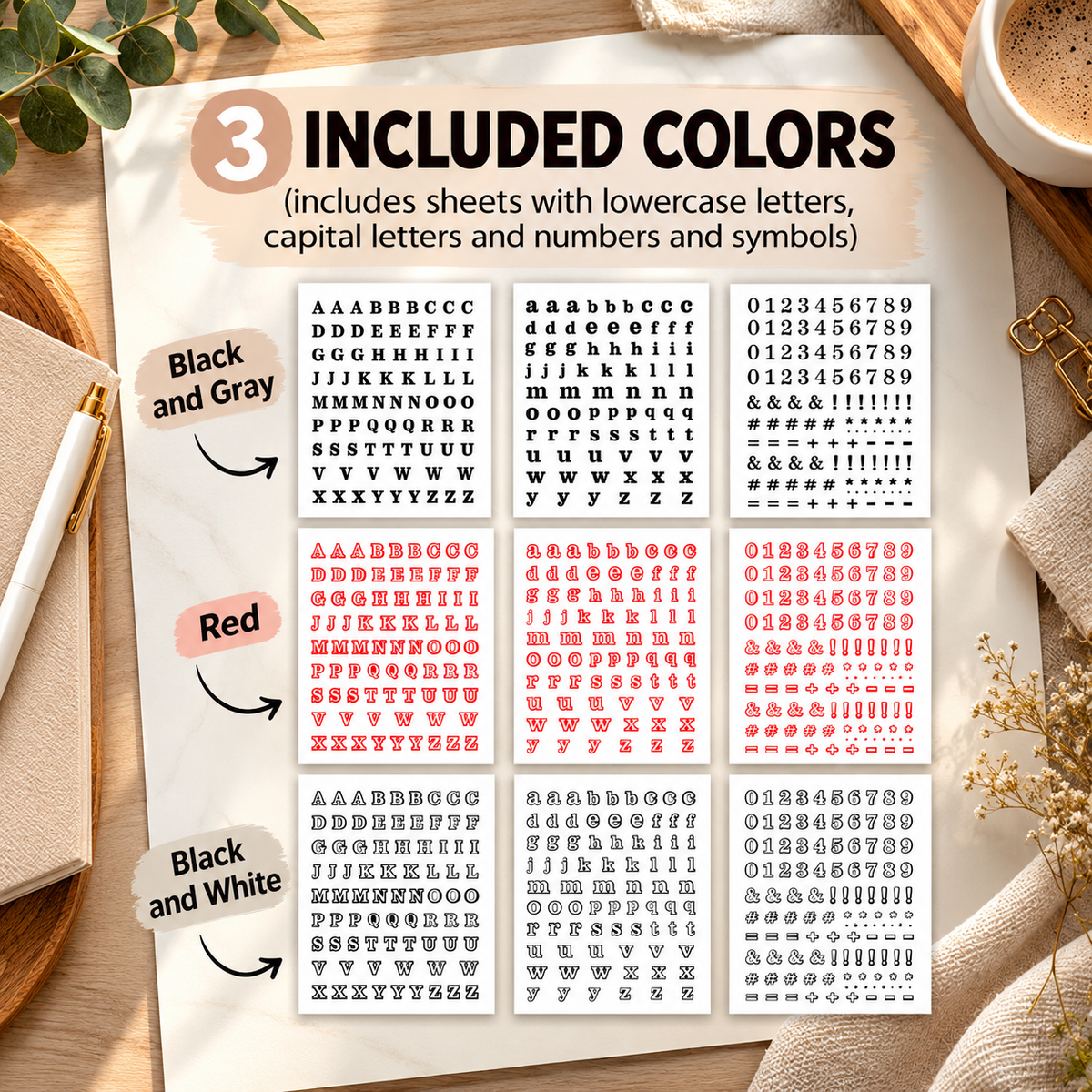 Murder Mystery Ransom Note Letters Printable Kit – 3 Variations