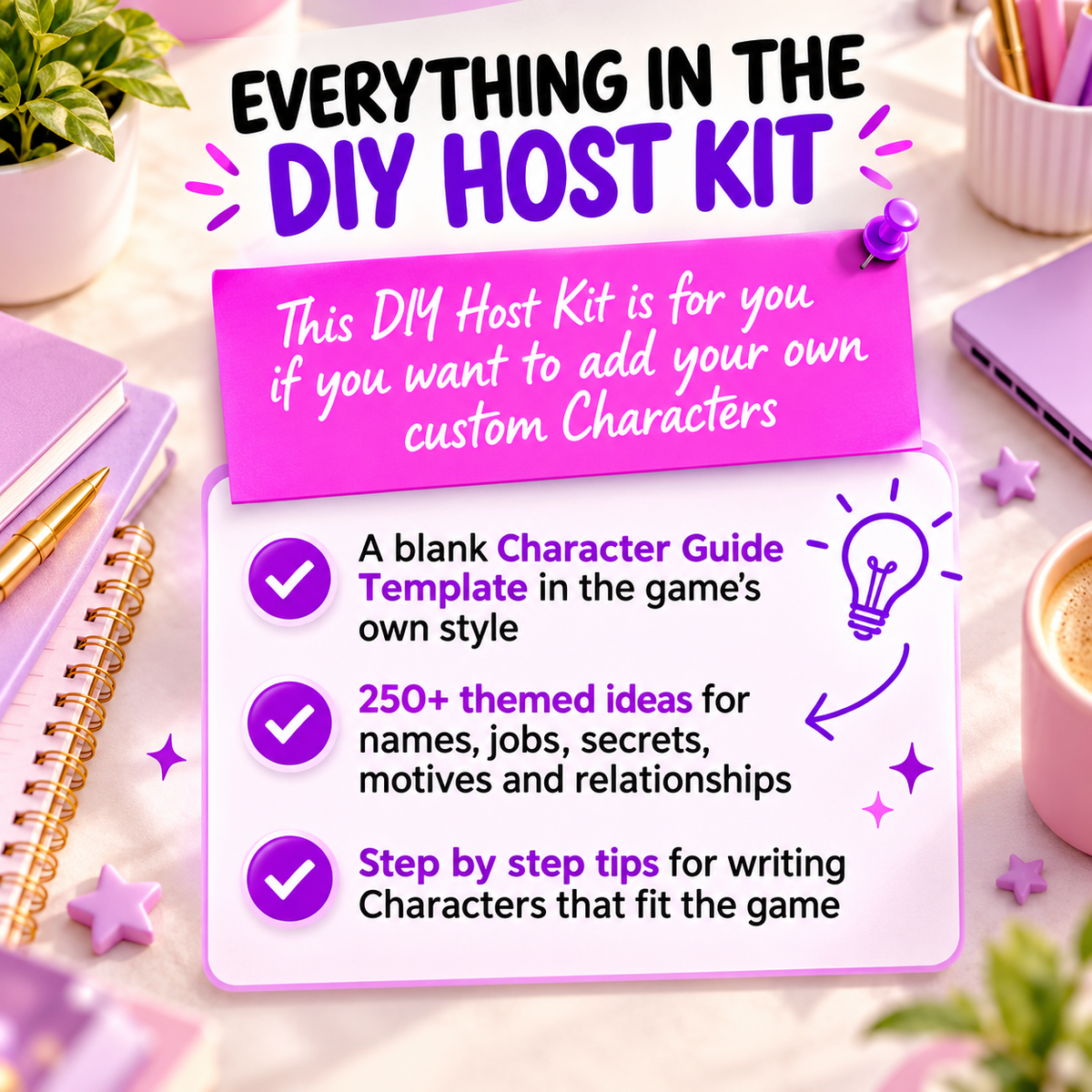 A Killer Disco Party DIY Host Kit – Custom Character Templates & 250+ Ideas