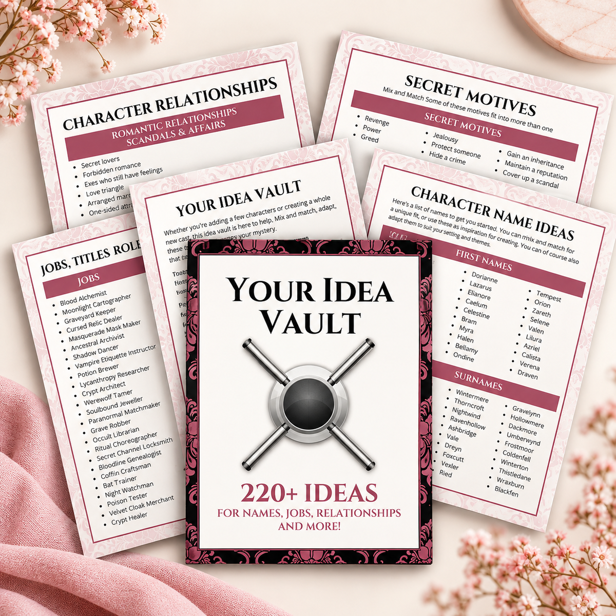 Monster Mansion Masquerade DIY Host Kit – Custom Character Templates