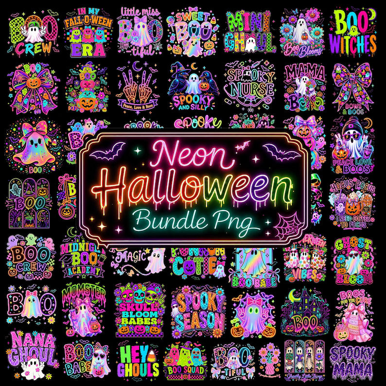 35,000+ Halloween Mega Bundle – Spooky Cartoon, Horror & Pumpkin Digital PNG Designs