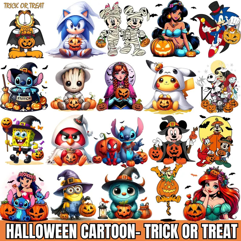 35,000+ Halloween Mega Bundle – Spooky Cartoon, Horror & Pumpkin Digital PNG Designs