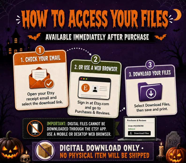 Halloween Roll & Share Printable Game – Fun Dice Questions, Party Icebreaker Activity & Instant Download